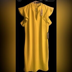 New York & Company Yellow dress